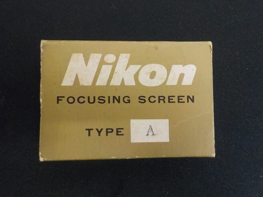 NIKON Focusing Screen type A for Nikon F3