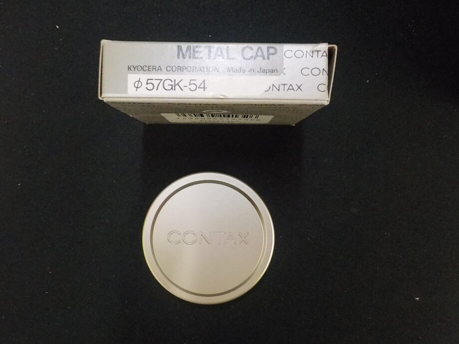 CONTAX コンタックス 金属製レンズカバー 57GK-54