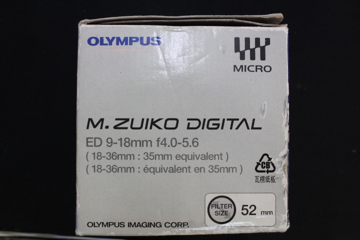 OLYMPUS M.ZUIKO DIGITAL ED 9-18mm F4.0-5.6