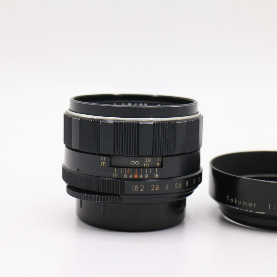 PENTAX ペンタックス Super-Takumar 55mm F1.8 フード付き